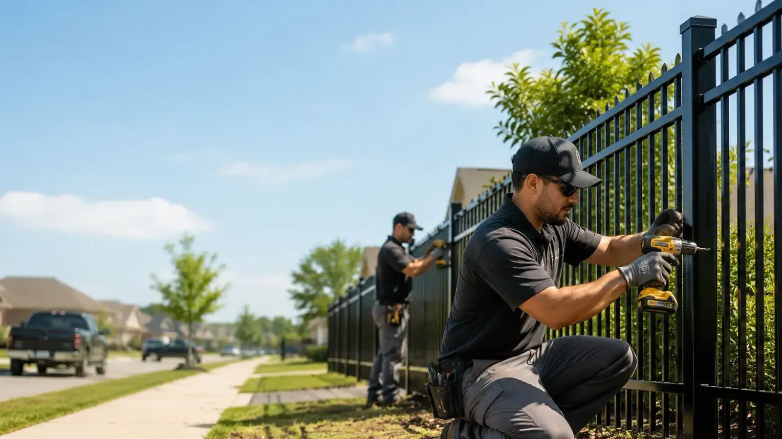 Metal Fence Installation in Hampshire, IL